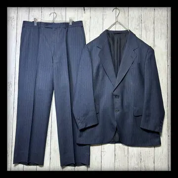 [ SAVILE ROW scabal 영국 원단 수트 셋업 ] 네이비 M