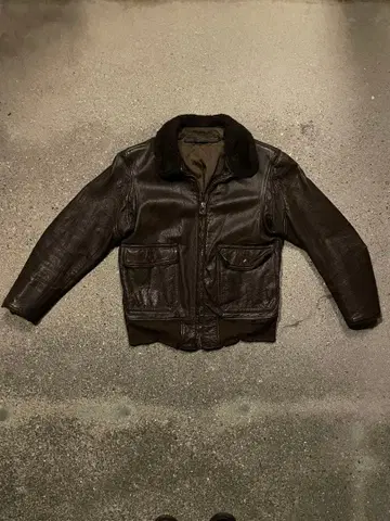 가죽 자켓 플라이트 자켓