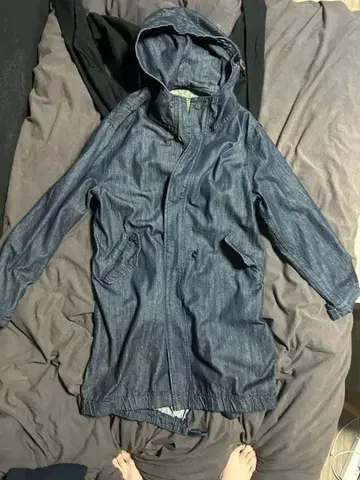 BACK NUMBER 모즈 코트 밀리터리