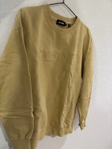 XLARGE 베이지 트레이닝복