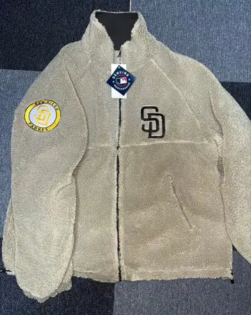 샌디에이고 파드리스 플리스 자켓 리버서블