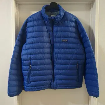 patagonia 다운 자켓 남성용 L 파랑