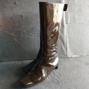 [ MARC JACOBS ] (36 1/2) 스퀘어토 에나멜 롱 부츠