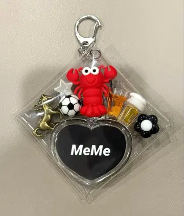 SnowMan 파우치 키링 메메