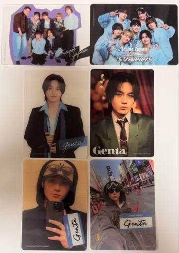 Travis Japan 마츠다 겐타 트레이딩 카드