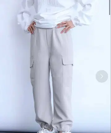 야마다야 계열 LASUD 카고 팬츠 라이트 그레이