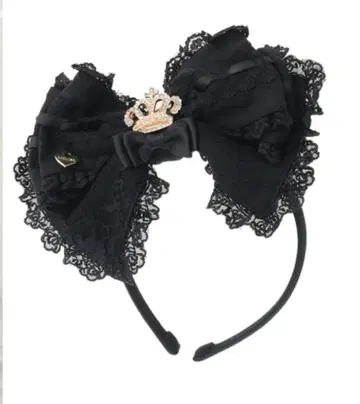 [ LIZLISA ] 도리 레이스 리본 머리띠