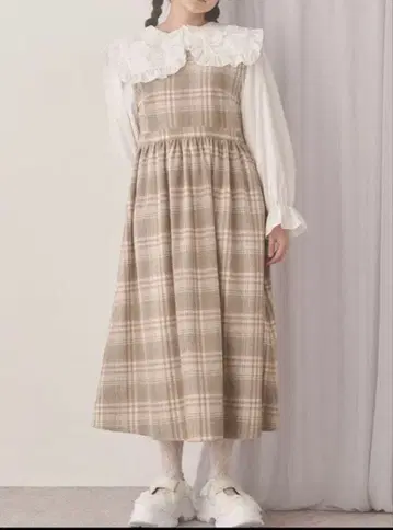 메리제니 back ribbon 원피스 베이지