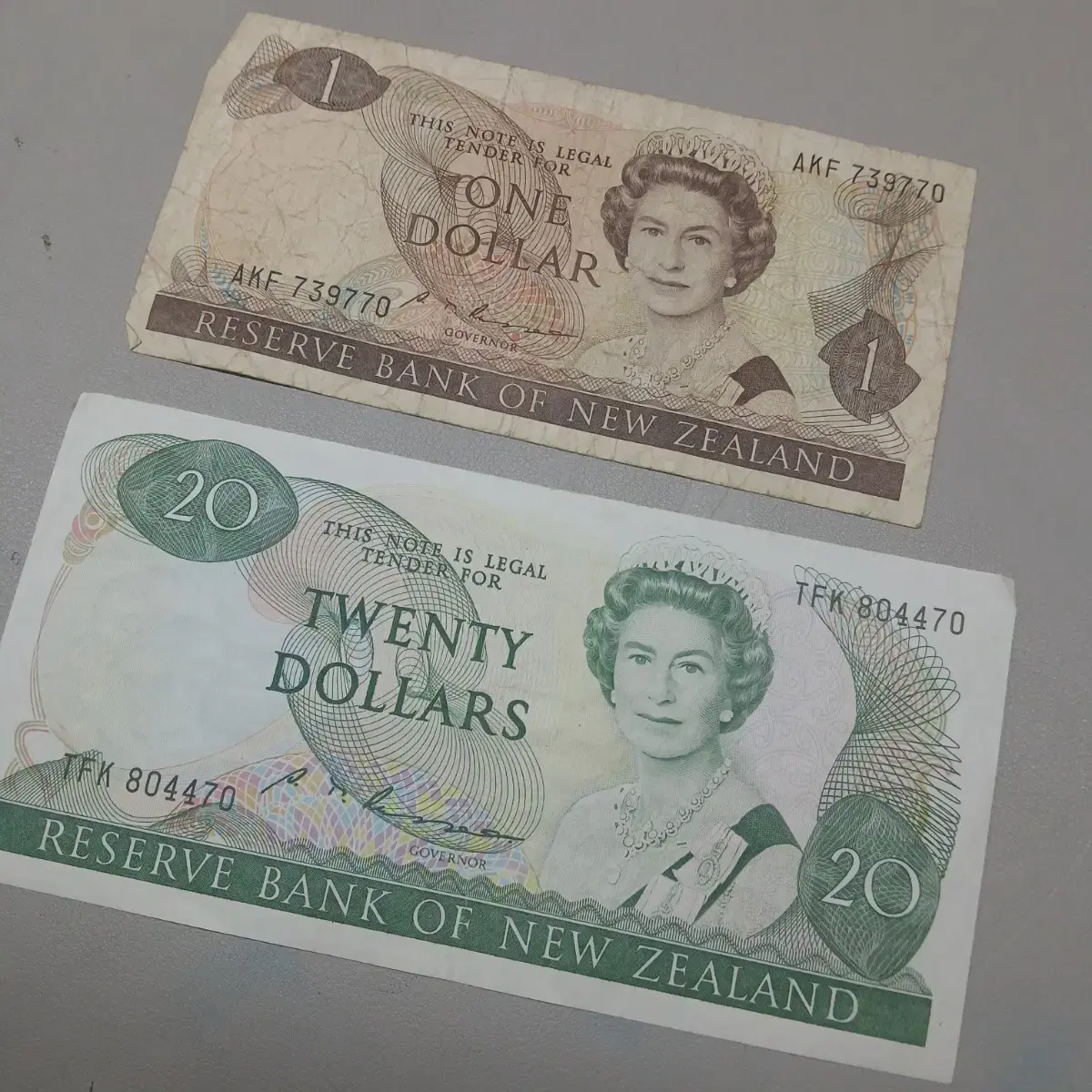 뉴질랜드 20,1달러 지폐 구권 | 브랜드 중고거래 플랫폼, 번개장터