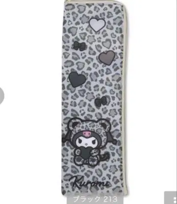 새상품 쿠로미 KUROMI 다리미 케이스 갸루 레오파드 무늬 인형옷 곰