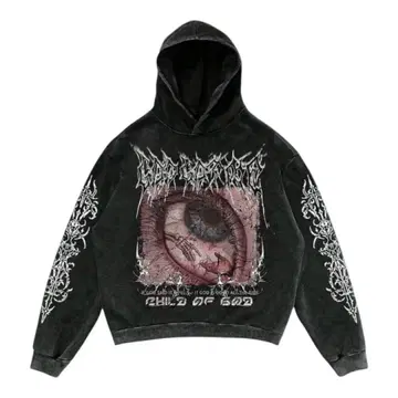 다크 후드티 지뢰계 Y2K