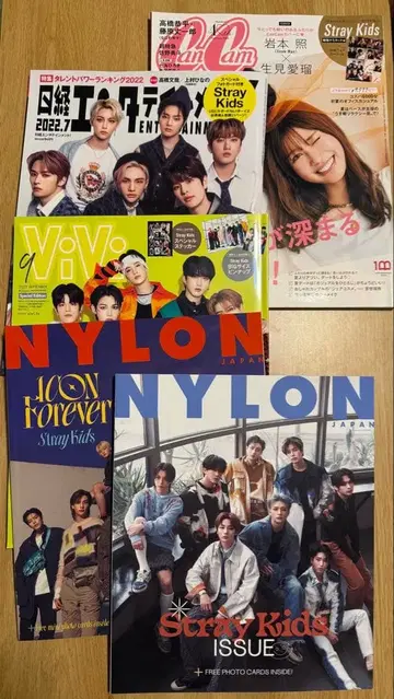 Stray Kids 잡지 세트 5권