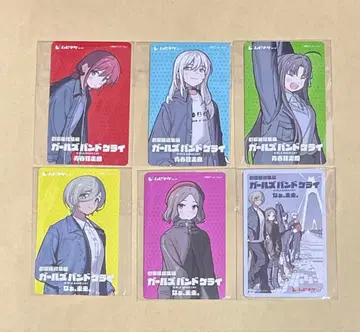 걸즈밴드클라이 극장판 사용 완료 무비티켓 니나 모모카 스바 토모 루파