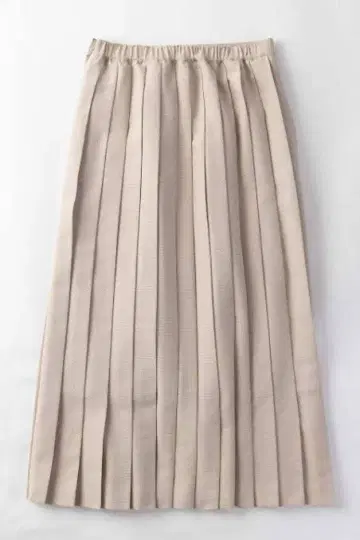 BEFTEY 비프티 플리츠 스커트 롱 (베이지) 마아타소