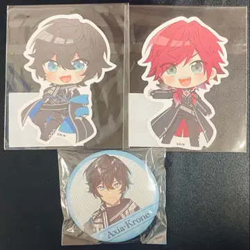 니지산지 푸치 스티커 캔뱃지