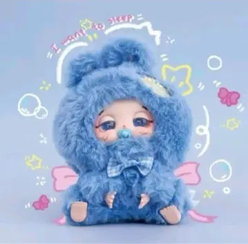 베이비 쓰리 Doudou 드두 럭키 딜리버리 파란색 아이