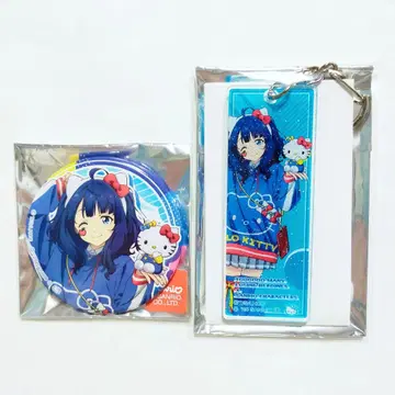 패배 히로인이 너무 많아! 야나미 안나 산리오 캔뱃지 아크릴 키링