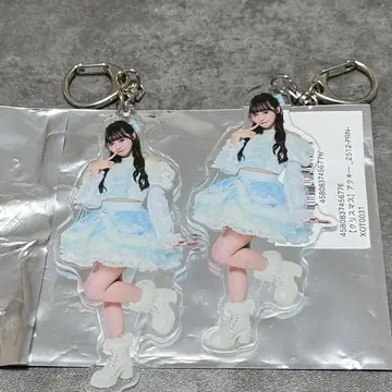 Pixel Ribbon 하야마 시즈쿠 아크릴 키링