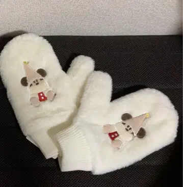 디즈니 릴린린 크리스마스 2024 미튼 복슬복슬 새상품 미사용