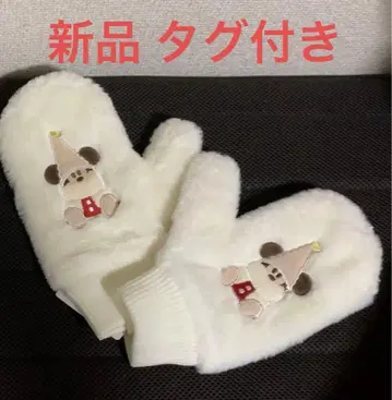 디즈니 릴린린 크리스마스 2024 미튼 복슬복슬 새상품 미사용