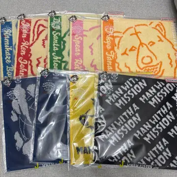 제일복권 MAN WITH A MISSION J상 핸드 타월 전종