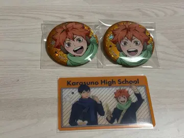 하이큐 코스모 월드 캔뱃지 히나타 쇼요