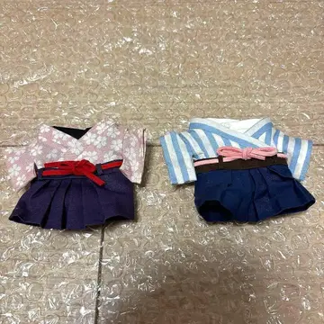 봉제인형 옷 기모노 2종 세트
