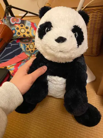 팬더 봉제 인형 A4 사이즈