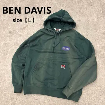 구제 BEN DAVIS 그린 후드티 후디 스트릿 y2k