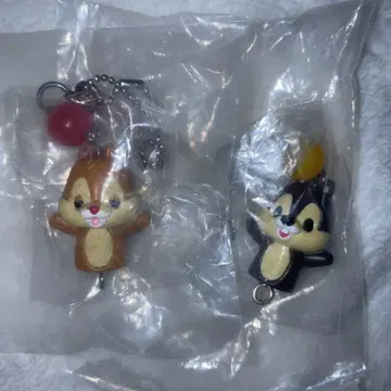 디즈니 칩앤데일 연결 키링