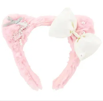 USJ 유니버설 스튜디오 재팬 헬로키티 머리띠 핑크 리본