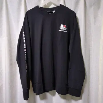 H&M 헬로키티 긴팔 티셔츠 블랙 L