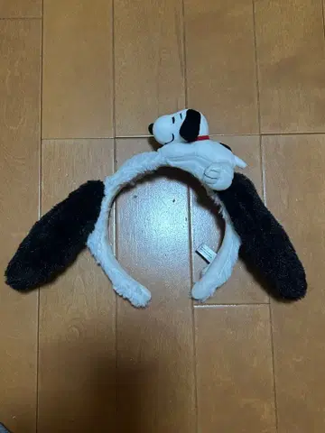 스누피 귀 달린 머리띠 유니버설 스튜디오 재팬 SUJ