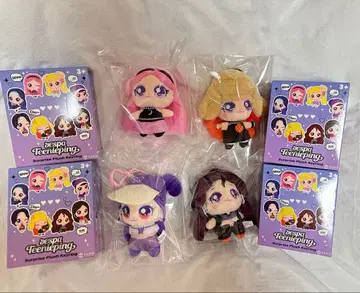 aespa 티니핑 봉제 인형 키링 윈터 지젤 닝닝 4체