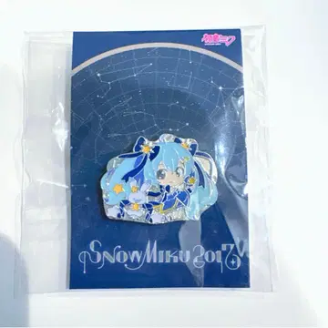 유키 미쿠 SNOW MIKU 2017 핀즈 핀 배지 하츠네 미쿠