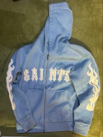 growaround 스카이블루 플리스 자켓