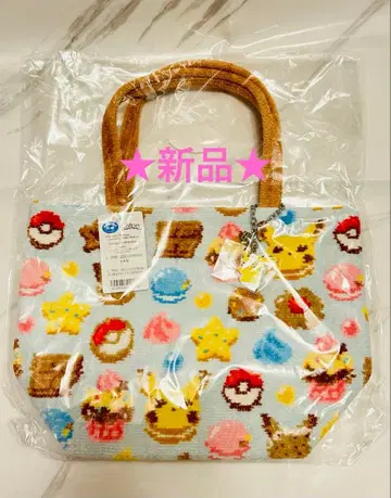 새상품 FEILER 페이러 피카츄 포켓몬 토트백