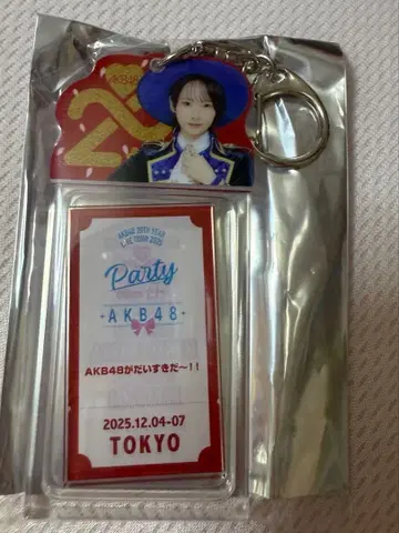 나리타 카오리 히나 / 지역 한정 티켓 홀더풍 아크릴 키링 도쿄 ver.