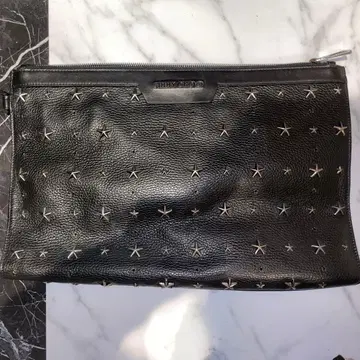 JIMMY CHOO 별 모양 스터드 클러치백