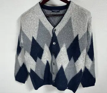 STANDARD CALIFORNIA 모헤어 다이아몬드 니트 가디건