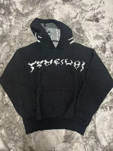 골격 디자인 후드티