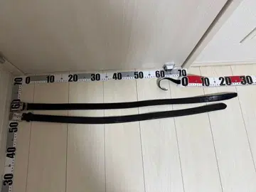 가죽 벨트 2개 세트 블랙 남성용 비즈니스 벨트