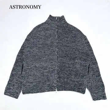 아스트로노미 하이넥 니트 (L) 멜란지 오버 사이즈 루즈핏 성인