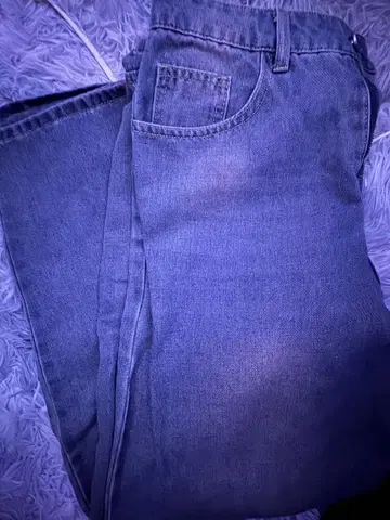 라이트 블루 데님 팬츠