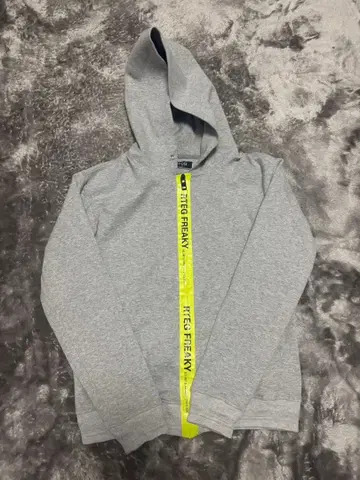 RTEG 프론트 지퍼 그레이 후드티