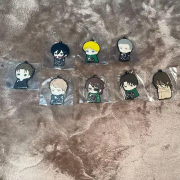 진격의 거인 러버 마스코트 기다림 전 8종 세트