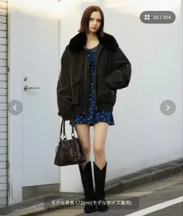 SLY WASHED PUFFER BZ 블랙 스라이 퍼퍼 블루종