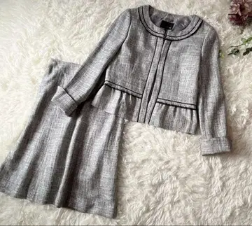 anyFAM 노카라 자켓 스커트 수트 셋업 졸업식 입학식