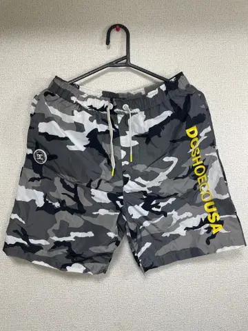 DC 숏팬츠 그레이 카모플라쥬 키즈