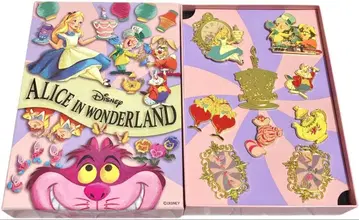 디즈니 스토어 원더랜드 앨리스 70주년 핀 배지 세트 핀즈 미사용